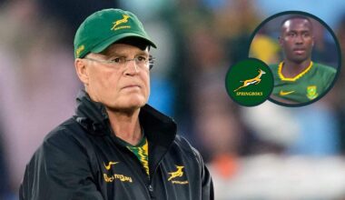 Sir Steve Hansen verdict on Rassie Erasmus' shock Springboks fly-half selection