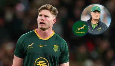 Rassie Erasmus hints at STACKED Springboks for Wales, issues Sacha update