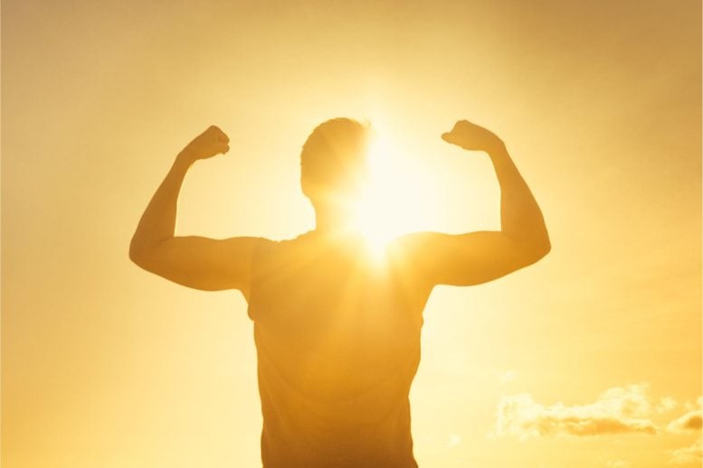 Strong Man Muscles Strength