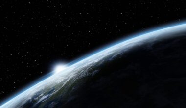Sunrise over Earth