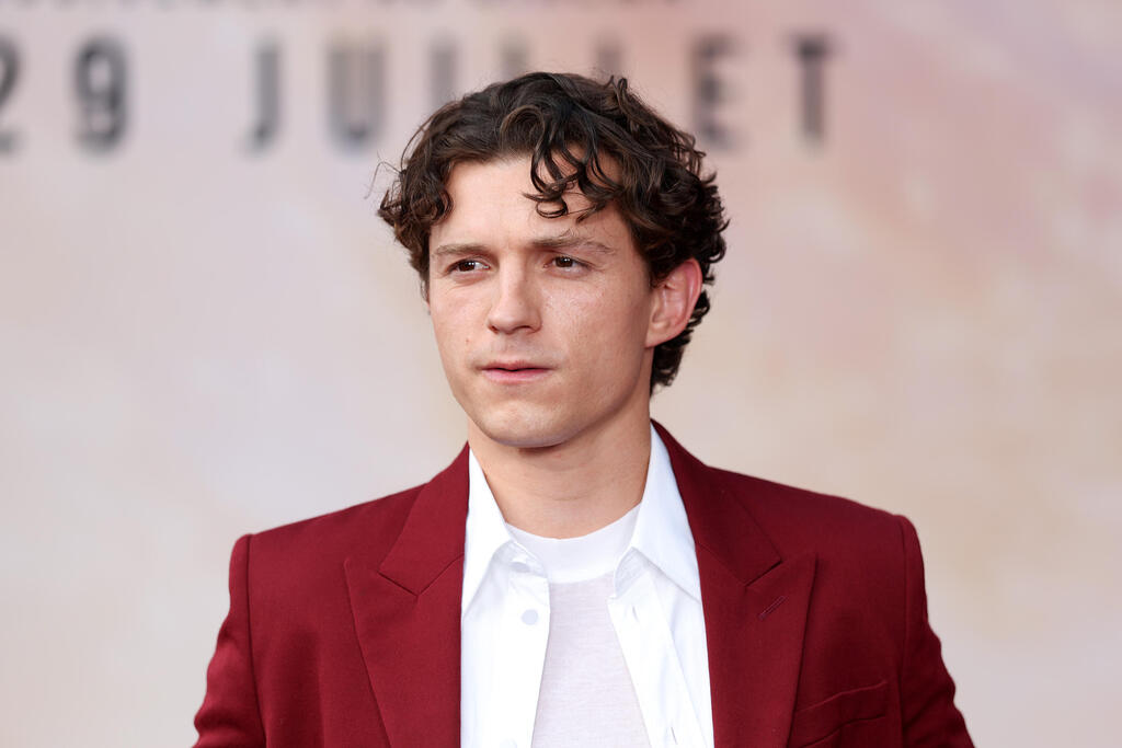 Tom Holland (Photo: Aurore Marechal/Getty Images) טום הולנד בפרימיירה של "ספיידרמן: יום חדש"