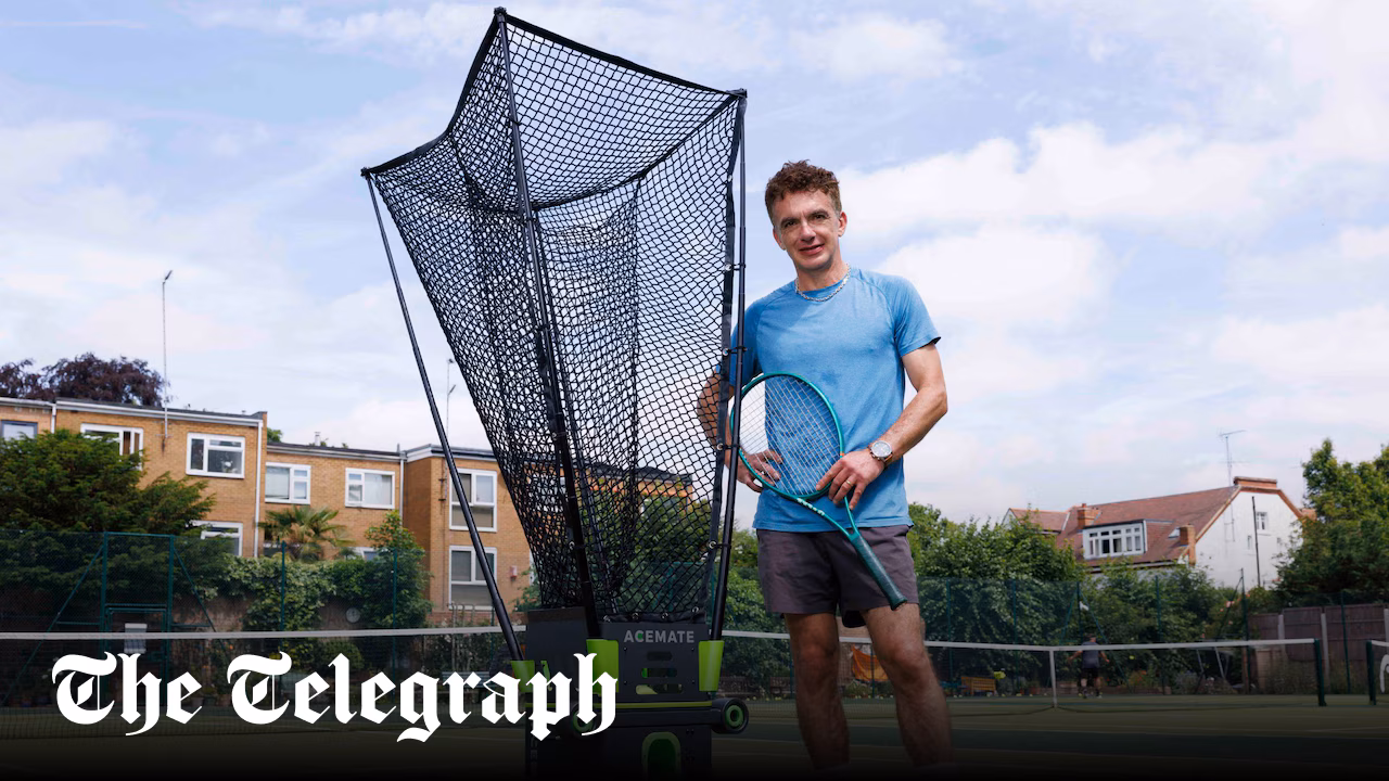 I got humbled by a £2,599 tennis robot