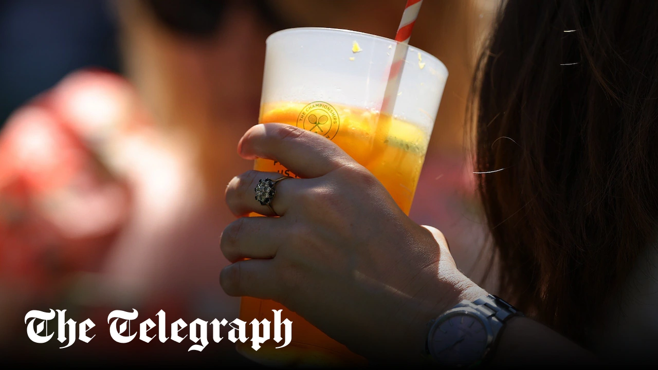 No sweet spot: Wimbledon fans say self-service Pimm’s lacks punch