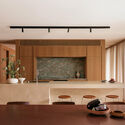 The Gentle House / the Stylesmiths - Interior Photography, Kitchen, Wood, Table, Lighting, Countertop, Chair
