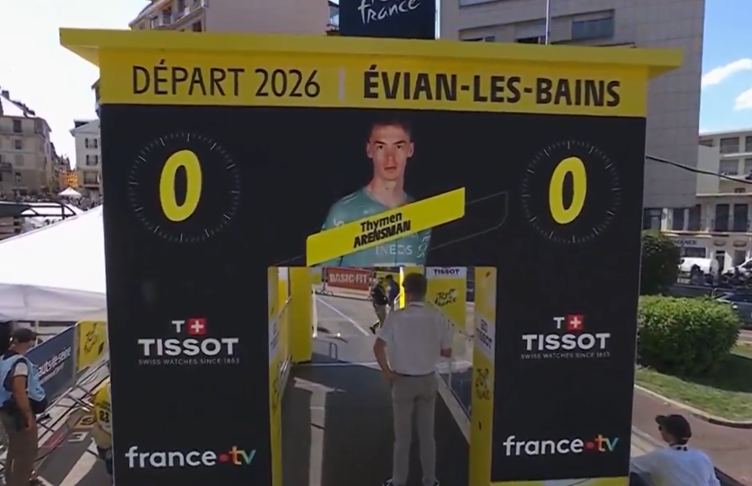 Thymen Arensman misses TT start, 2026 Tour de France