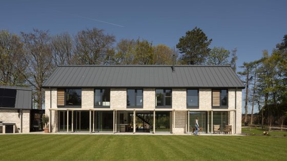 ZONE Architects completes low-energy ‘longhouse’ near St Andrews