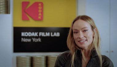 Olivia Wilde's tour of Kodak Film Lab New York