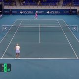 Tauson avenges Abu Dhabi loss to Bejlek to make Athens semifinals
