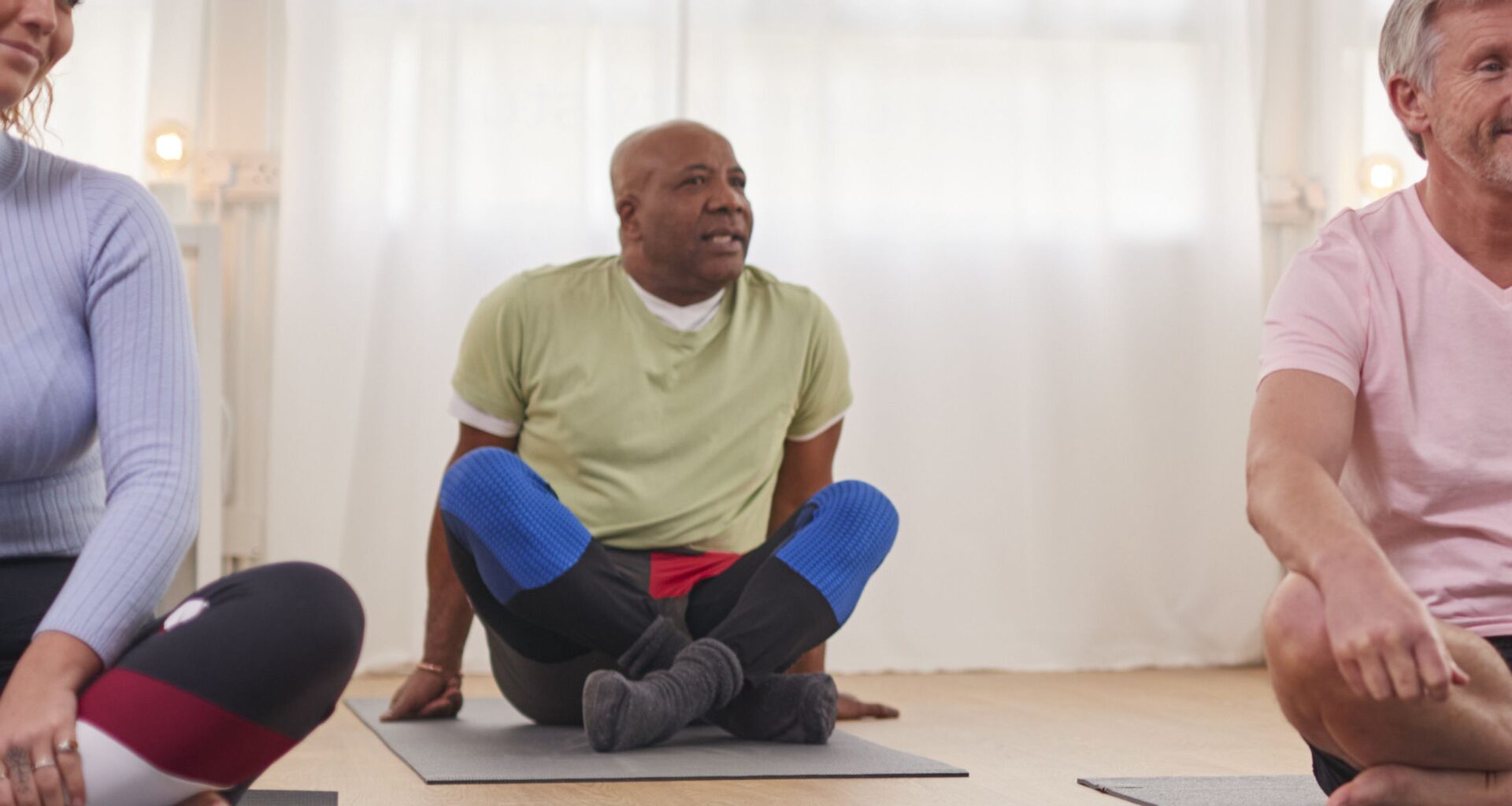 If you struggle to sit cross-legged, a Pilates instructor suggests opening your hips with these four exercises