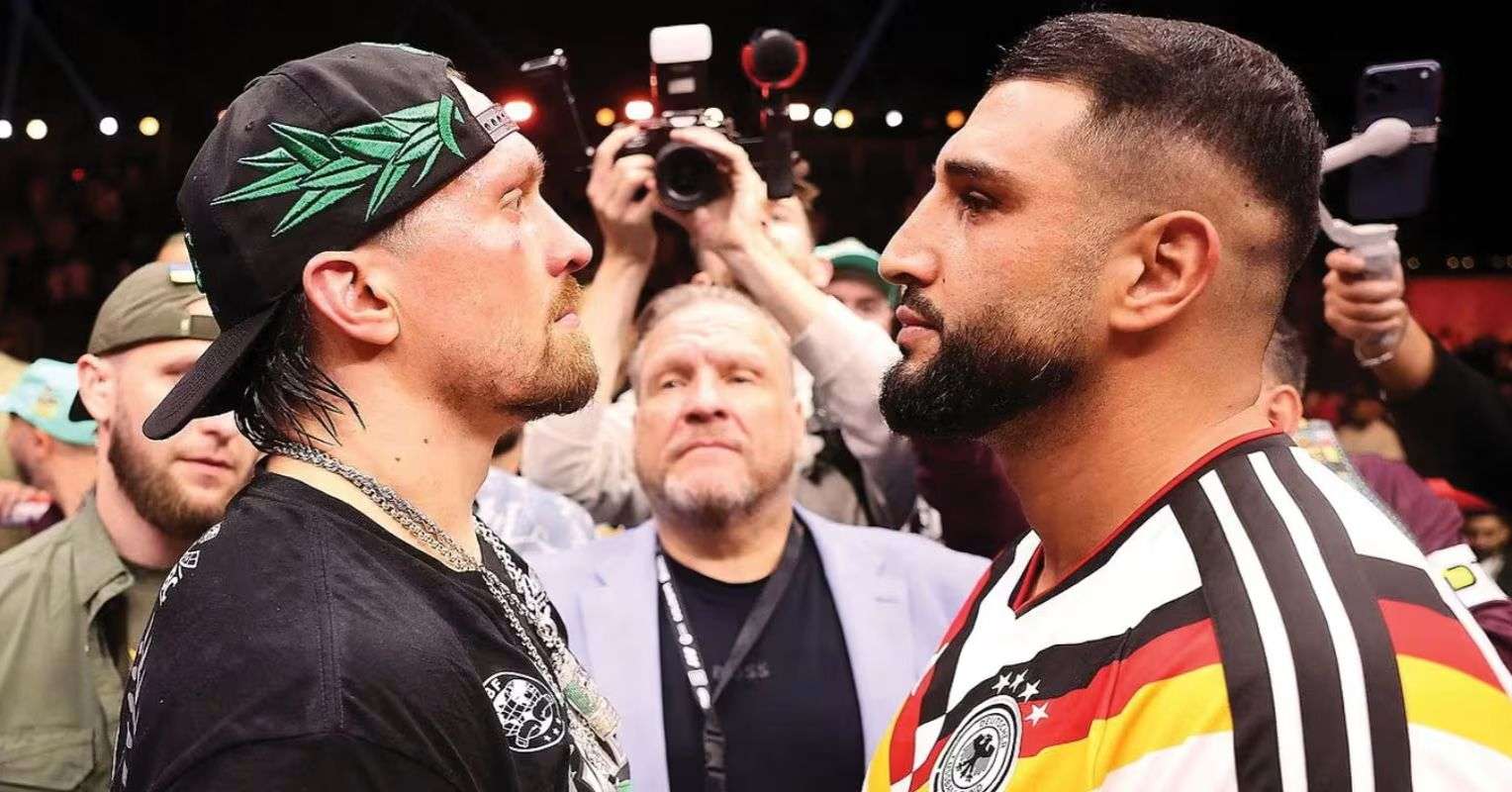 Agit Kabayel addresses claims that Usyk ‘ducked’ him by vacating world titles