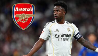 Arsenal get Vinicius Jr boost amid Real Madrid contract strike plan - London Evening Standard