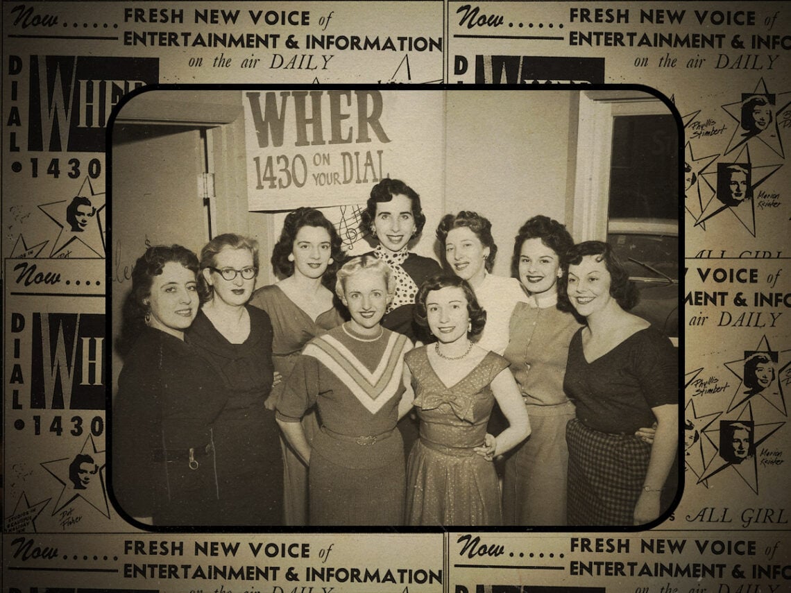 WHER The all-female radio station from 1955