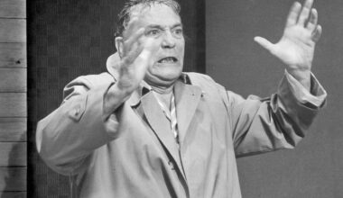 Peter Finch in the film "Network."