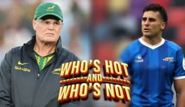 Who’s hot and who’s not: 'Art form' Springbok selection, the All Black squad 'curiosity' and 'on-pitch backchat' called to account