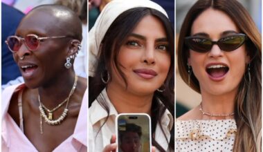 Who's in the Royal Box at Wimbledon? Cynthia Erivo, Priyanka Chopra and Lily James among stars on Day 11