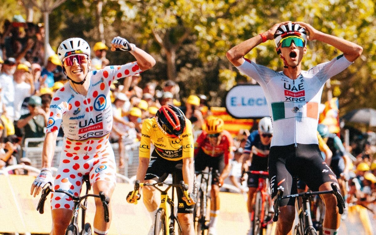 Pogačar Del Toro stage 2 Tour de France