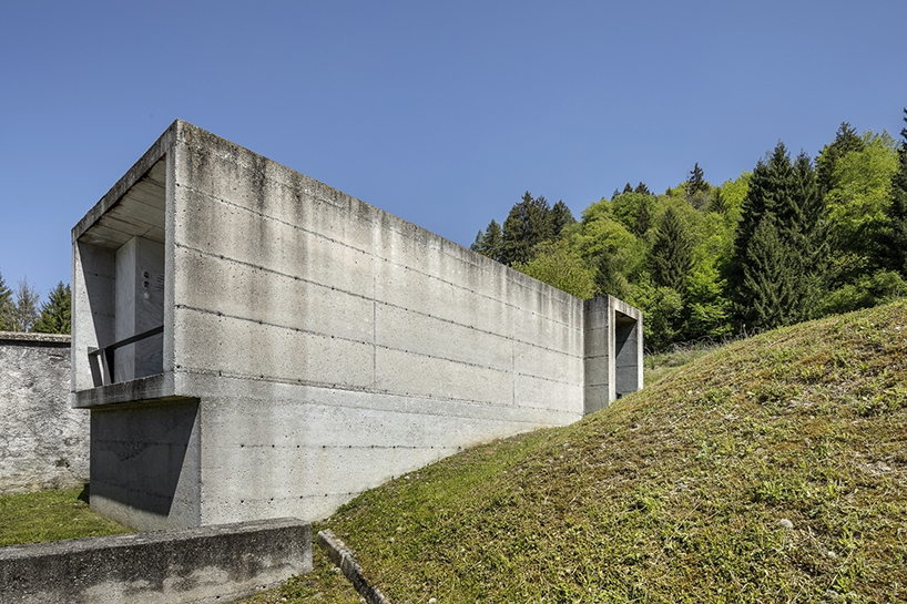 three cemeteries emerge between stone walls and mountain horizons in the carnic alps - 1