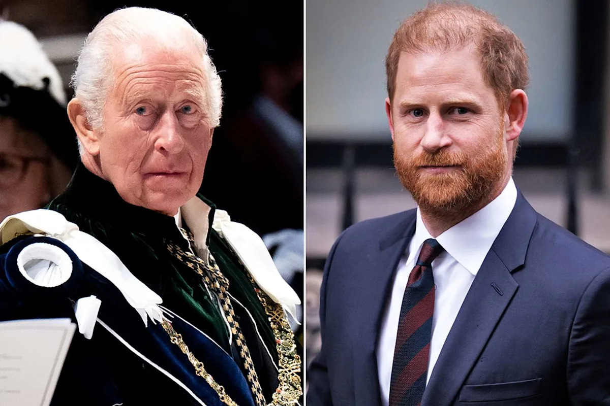 King Charles Calls 'Rare Family Dinner' Before Prince Harry's U.K. Visit: Report