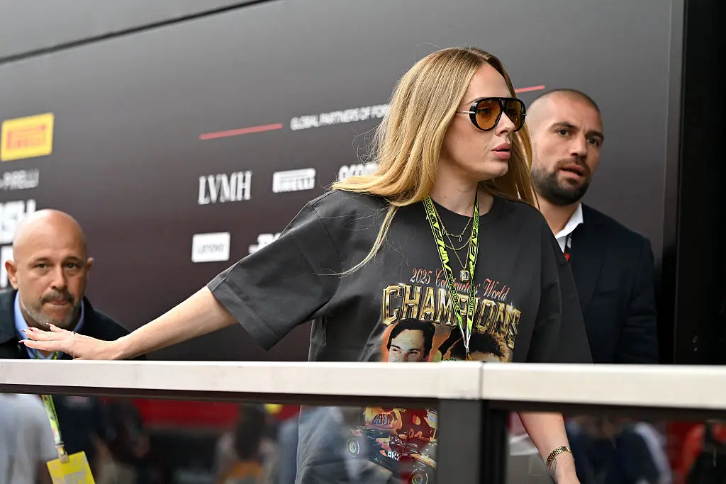 Adele is known for her fondness of F1 racing (Mark Sutton - Formula 1/Formula 1 via Getty Images)