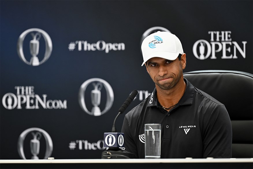Aaron Rai was questioned about his 7-year old equipment at The Open in 2026