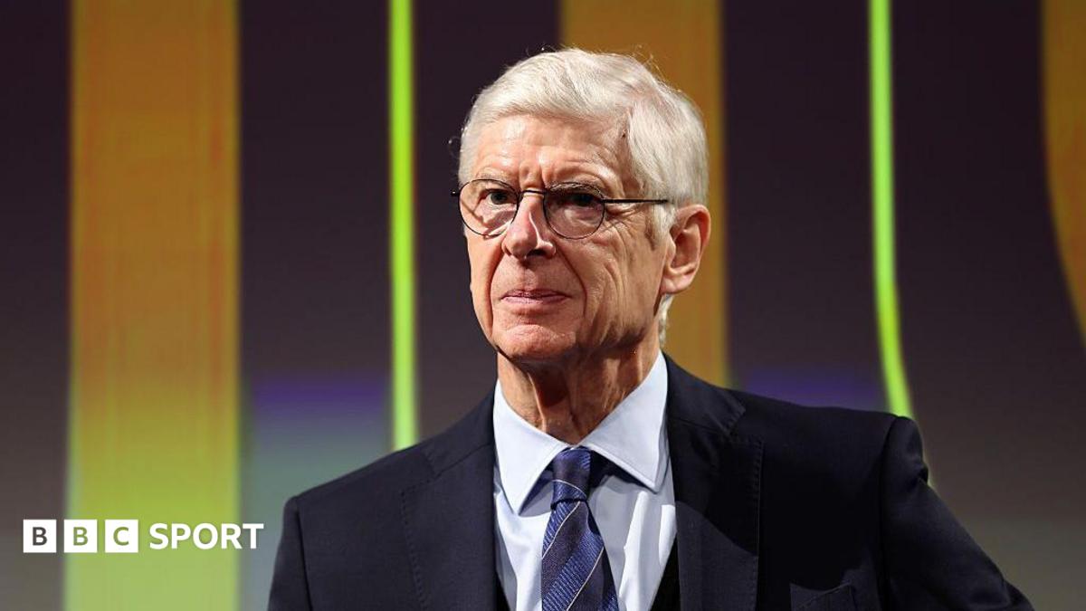 Arsene Wenger at a panel discussion in December 2025