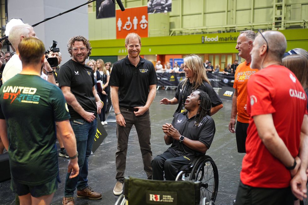 Ade Adepitan, Prince Harry,