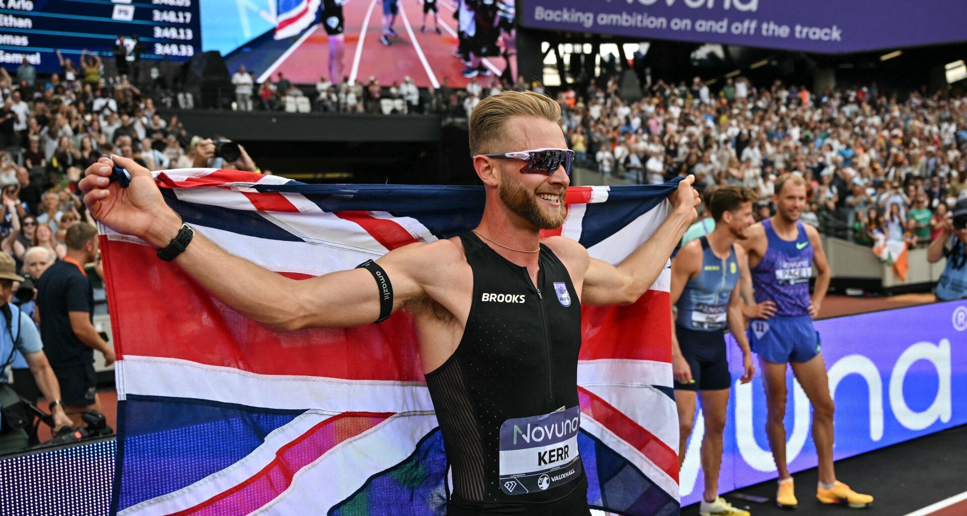 UK’s Josh Kerr smashes longstanding world mile record in London | Athletics