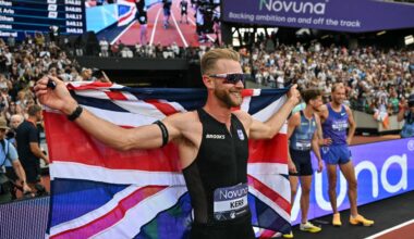 UK’s Josh Kerr smashes longstanding world mile record in London | Athletics