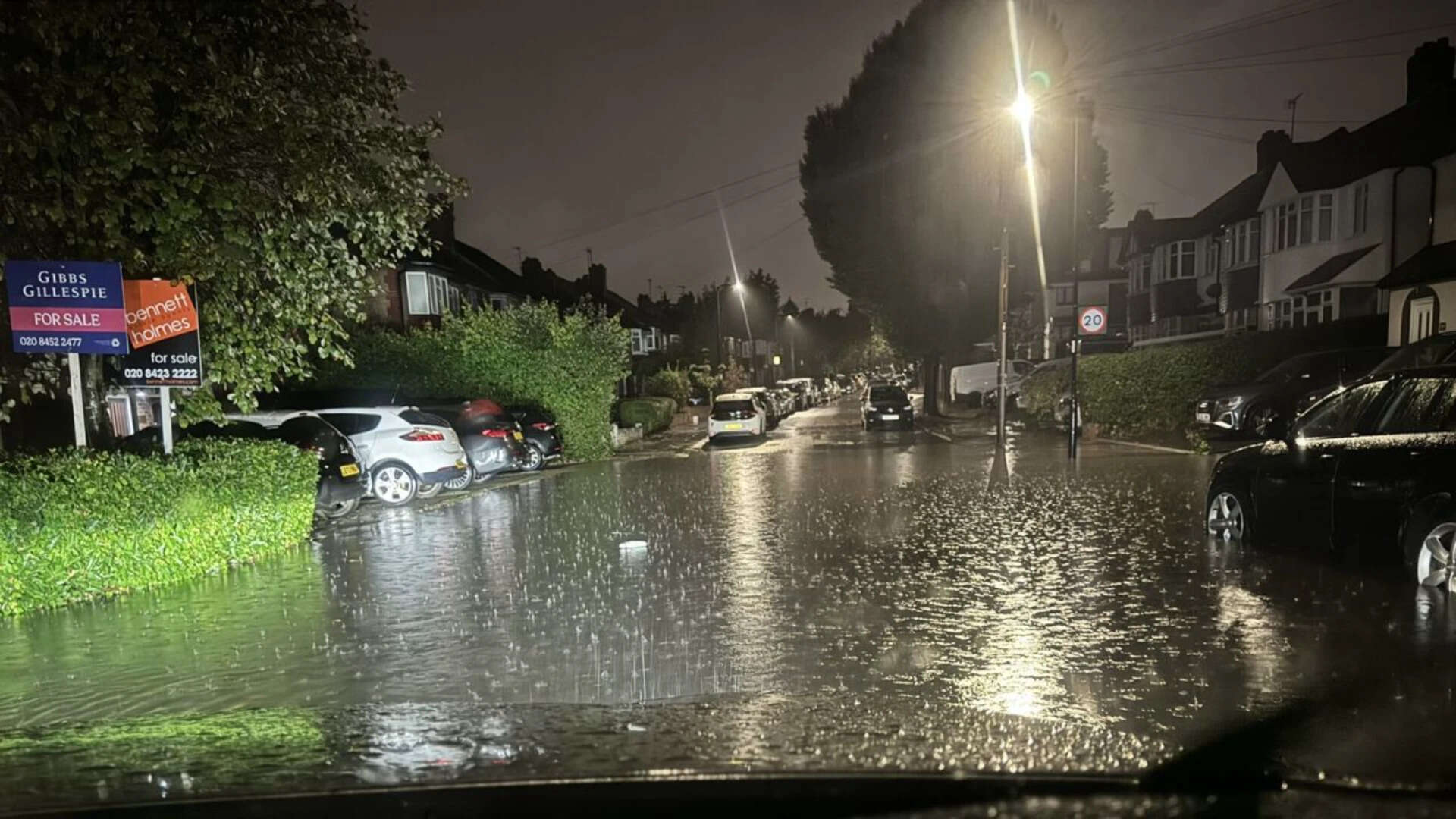 Earlier, the neighbourhoods flooded regularly and sandbags were routinely deployed to make way. Area near Greenford Tube station
