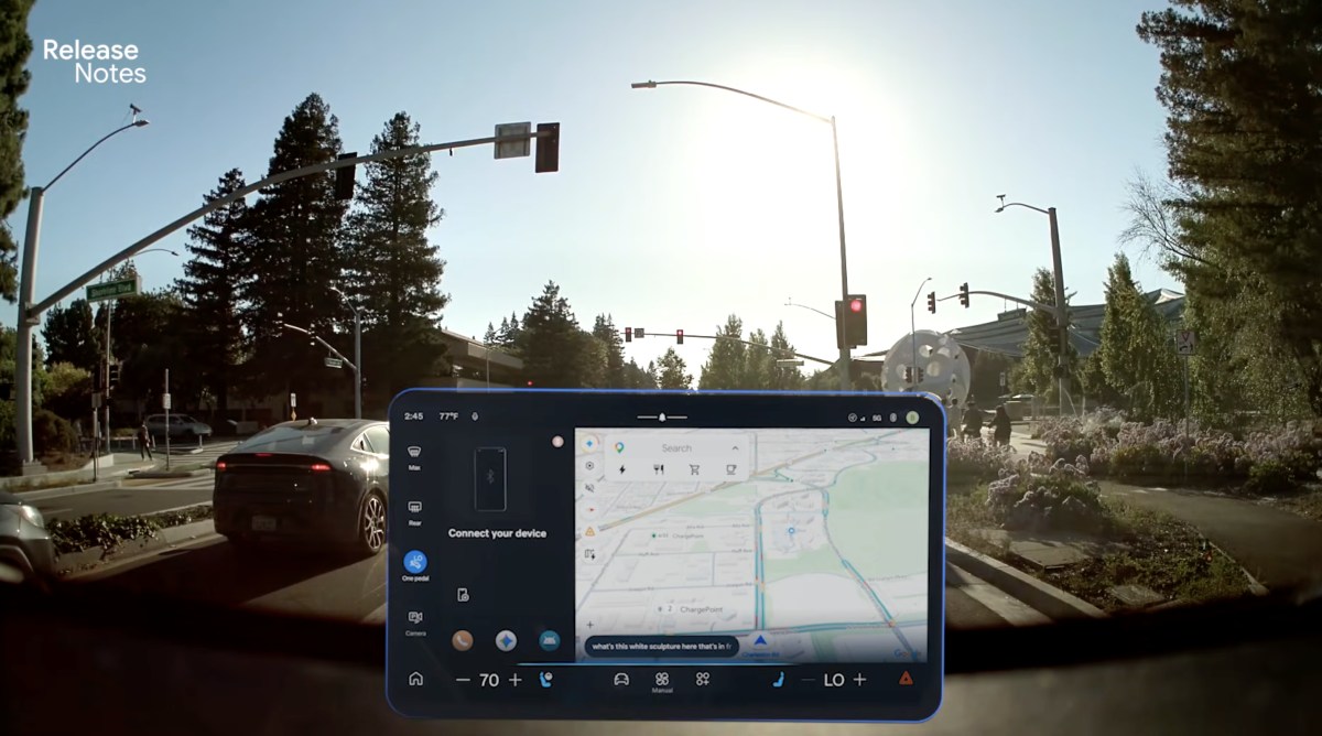Google tests Gemini AI feature that lets electric cars see the outside world