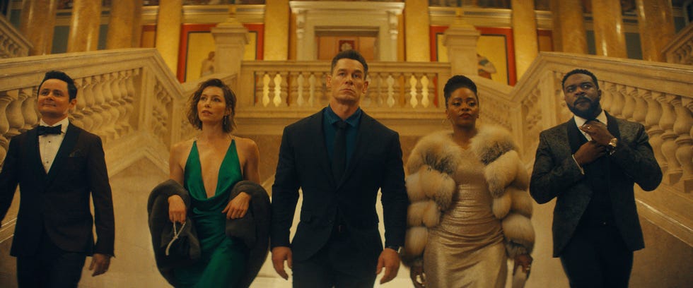 Arturo Castro, Jessica Biel, John Cena, Teyonah Parris, Sam Richardson, Matchbox The Movie arturo castro, jessica biel, john cena, teyonah parris, sam richardson, matchbox the movie