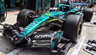 Aston Martin's heavily updated AMR26 breaks cover in Hungary pitlane