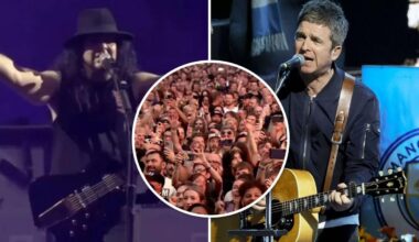 System of a Down Lead London Audience in Oasis Diss Chant