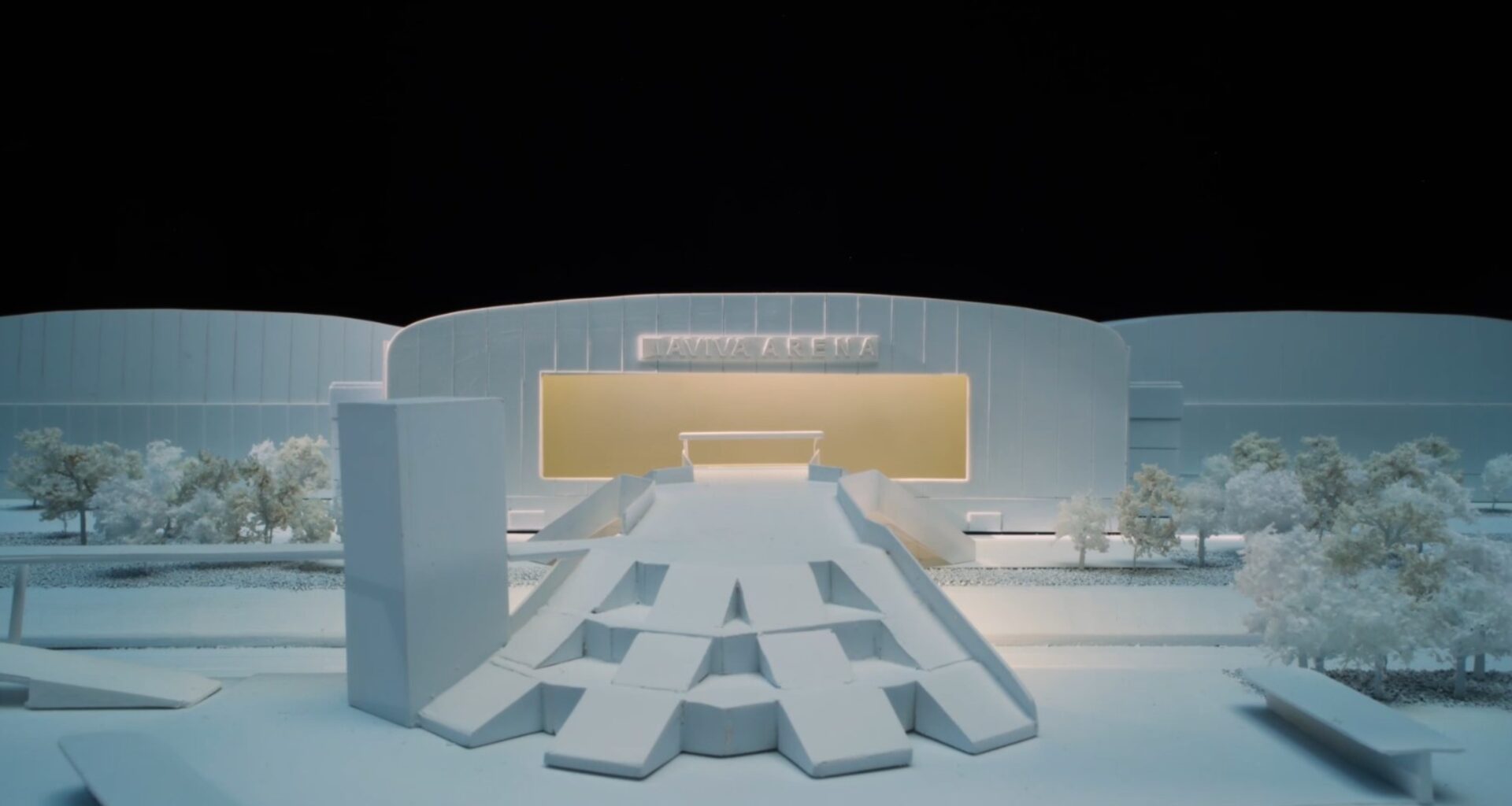 Stop-motion film gives a sneak peek into the future of Aviva Arena