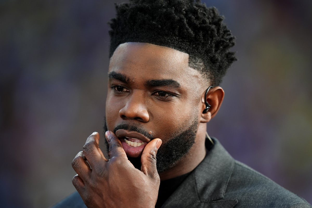 Micah Richards was told his father died just before England-Argentina coverage started