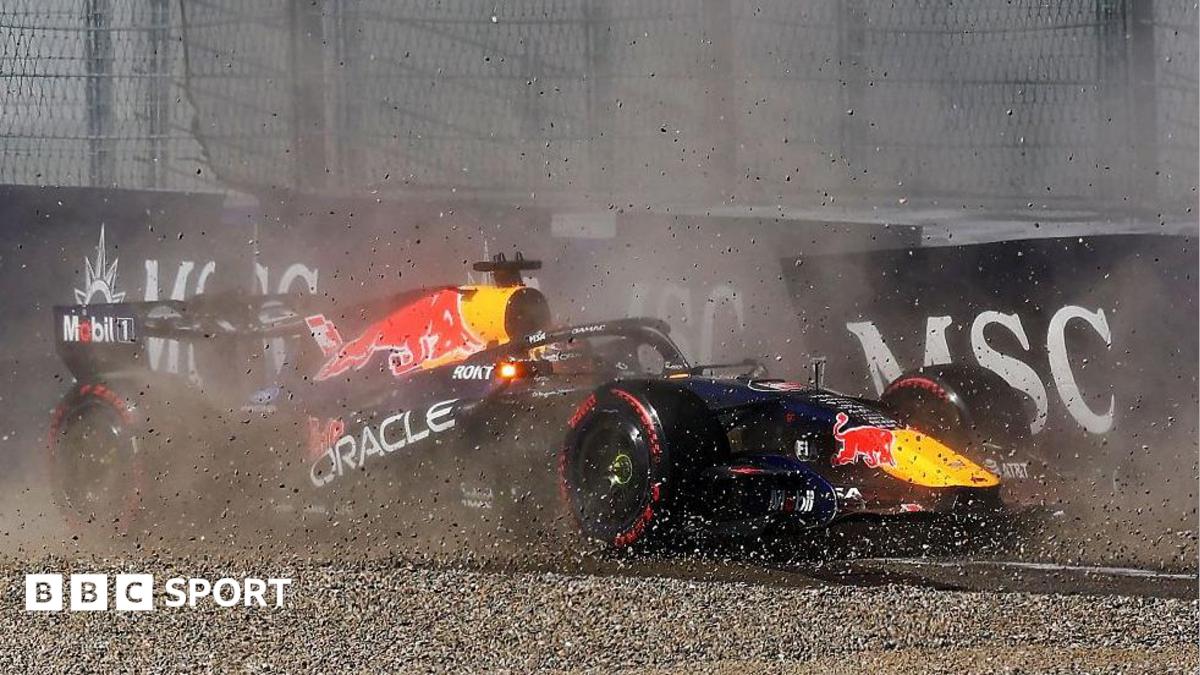 Max Verstappen crashes out in Austria qualifying