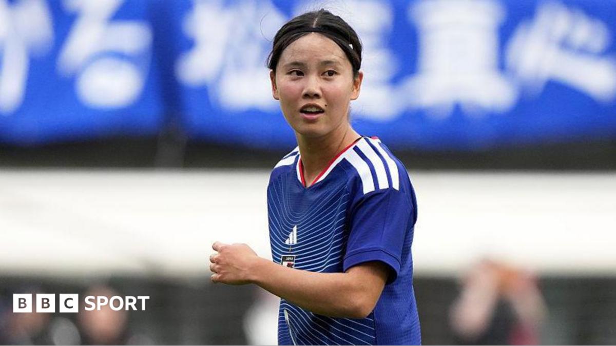 Manaka Matsukubo in action for Japan