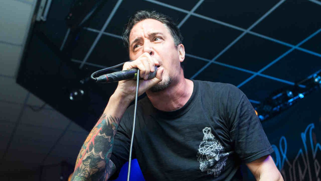 Sick Of It All&rsquo;s Lou Koller performing onstage in 2015