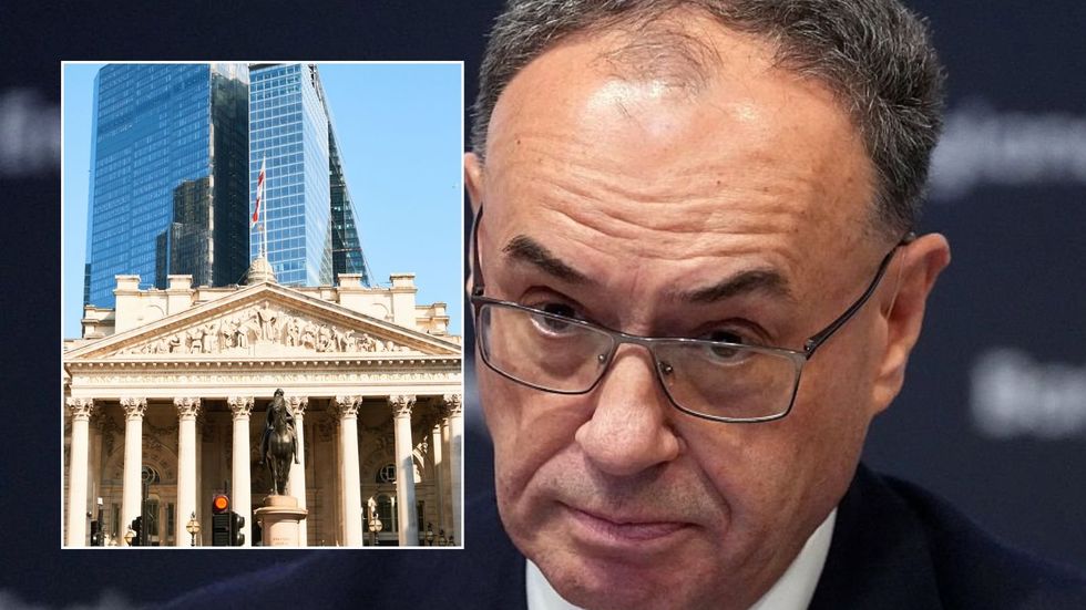 Bank of England governor Andrew Bailey and Bank of England
