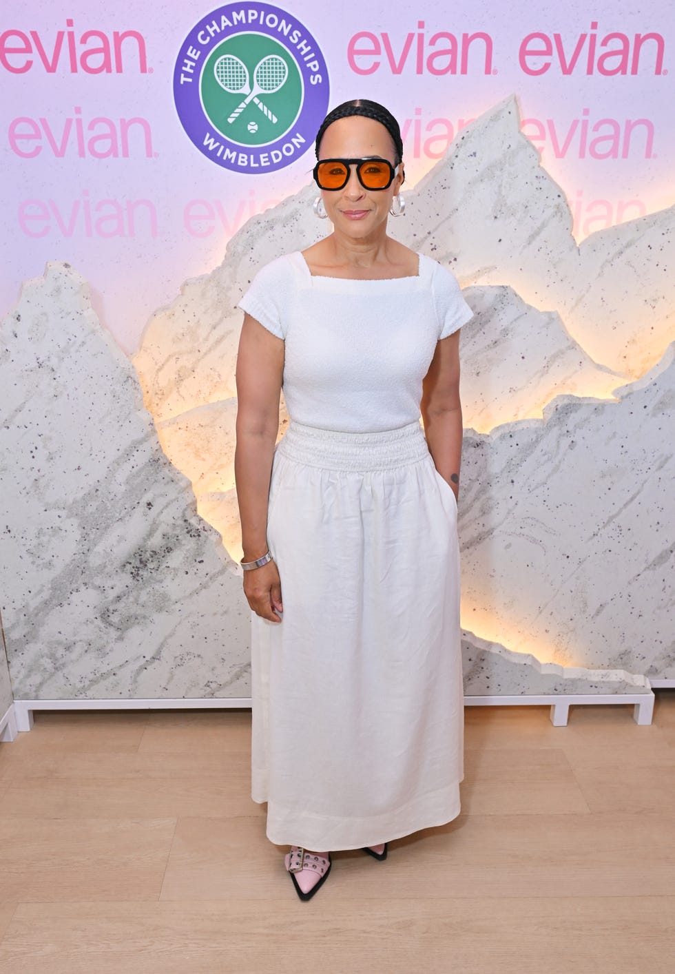 evian mountain of youth vip suite at wimbledon 2026 day 8