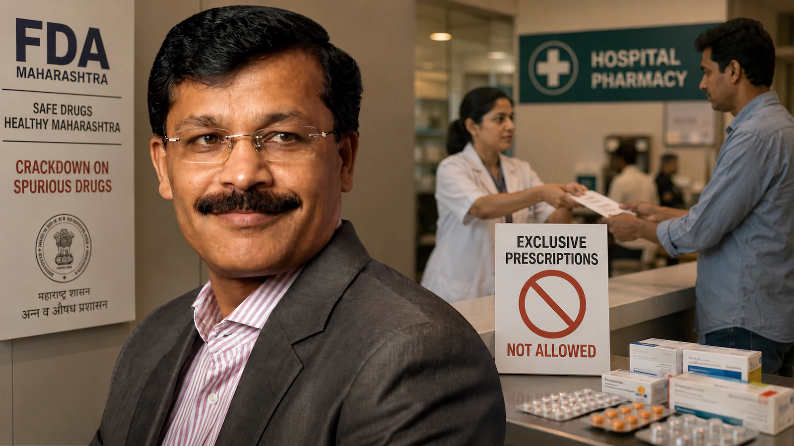 Tukaram Mundhe Exclusive: FDA Cracking Down On Hospitals Forcing Patients to Buy Exclusive Prescriptions