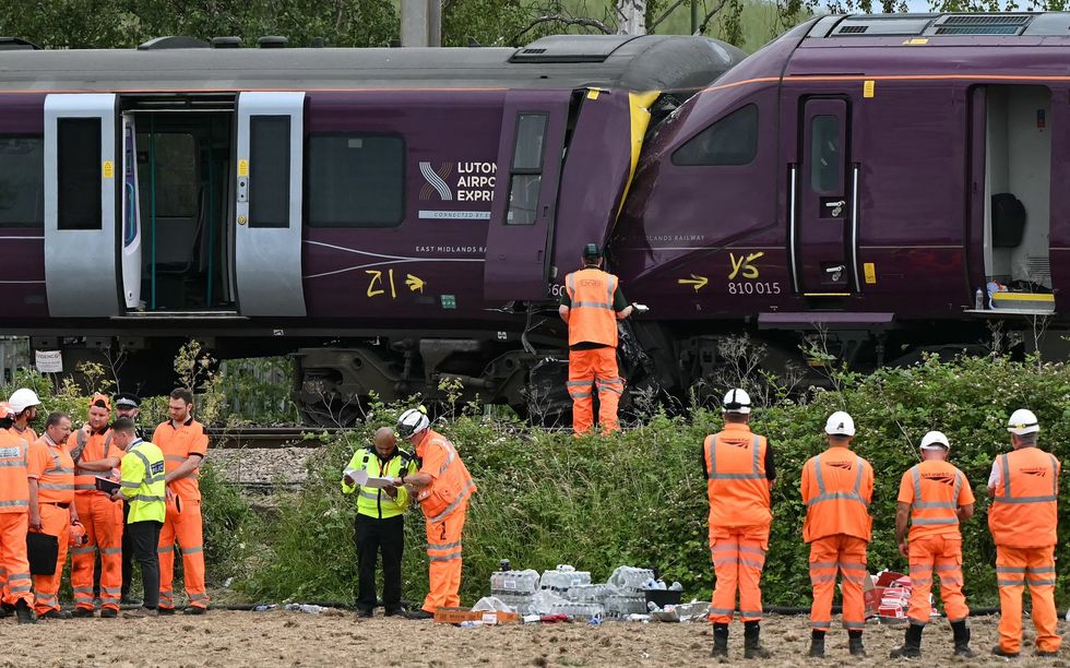 Bedford train crash