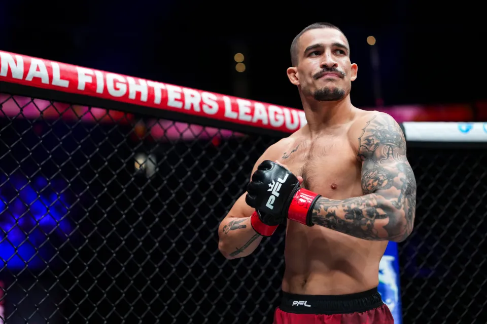 Biaggio Ali Walsh during a PFL fight
