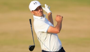 Royal Birkdale's most recent Open champion, Jordan Spieth, missed the cut at The Open.