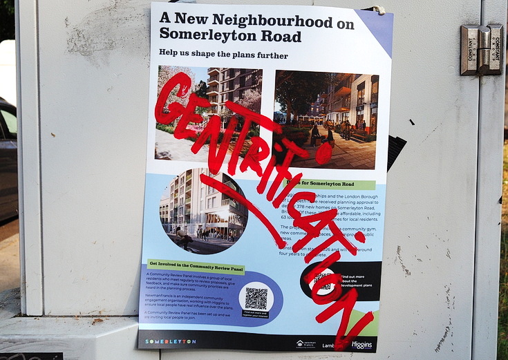 Photo feature: street posters and stickers on the streets of Brixton, July 2026