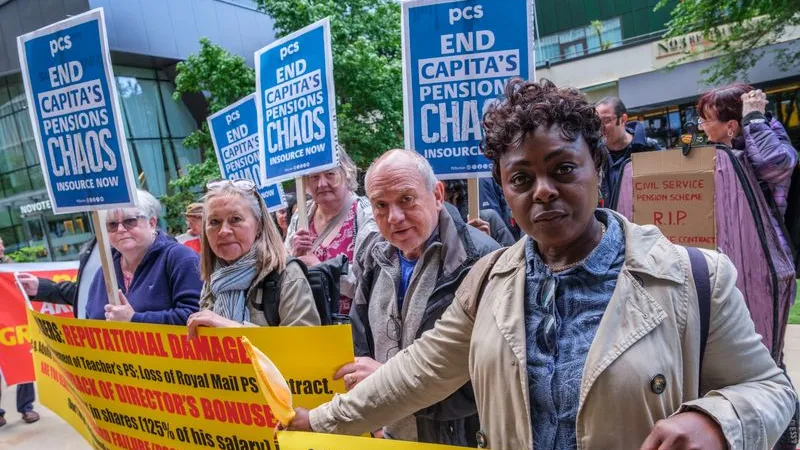 Capita issues apology for civil service pension failings - The Times