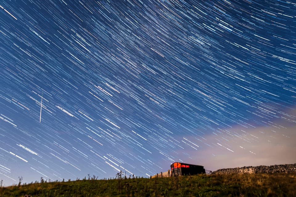 Stargazers in the UK could expect up to 50 ‘shooting stars’ an hour this week (Danny Lawson/PA)