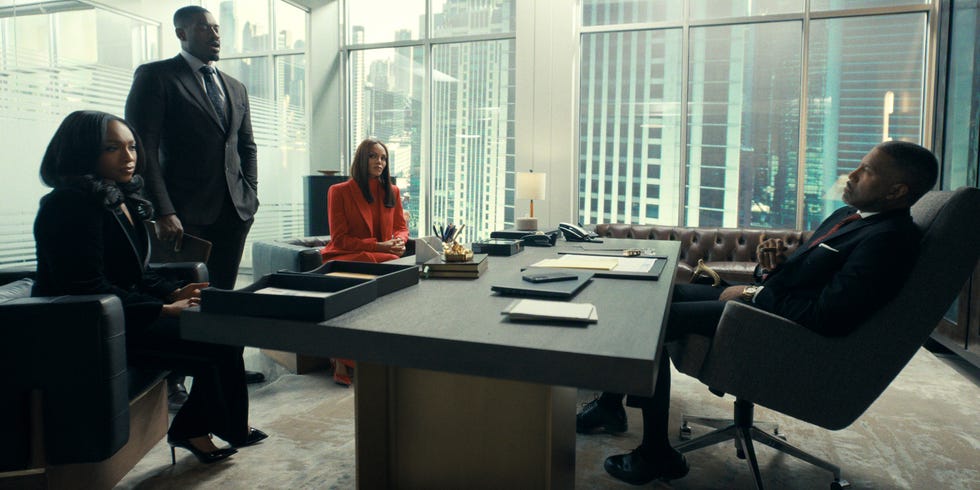 Taylor Polidore Williams, Terrell Carter, Crystle Stewart, Ricco Ross, Beauty in Black season 3 taylor polidore williams, terrell carter, crystle stewart, ricco ross, beauty in black season 3