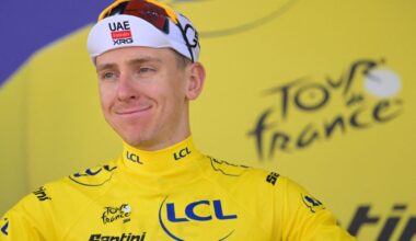 Tadej Pogačar at 2026 Tour de France.