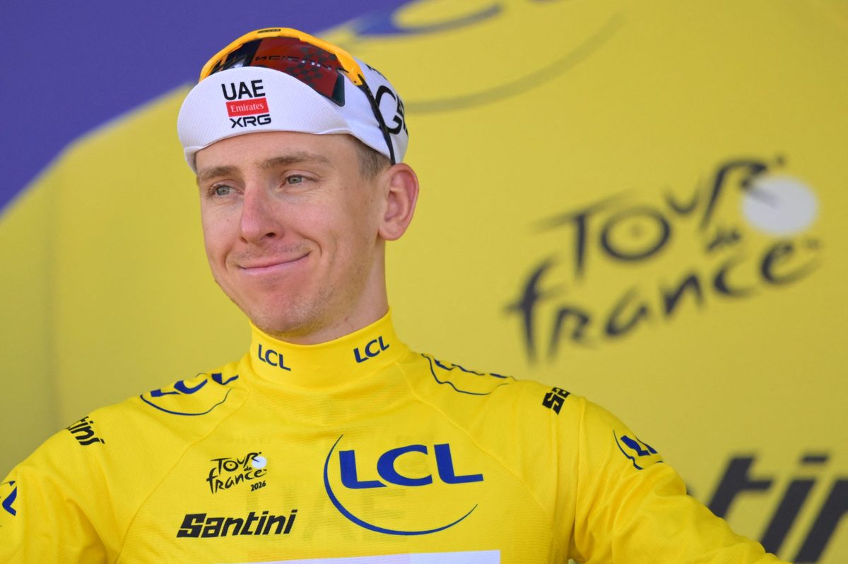 Tadej Pogačar at 2026 Tour de France.